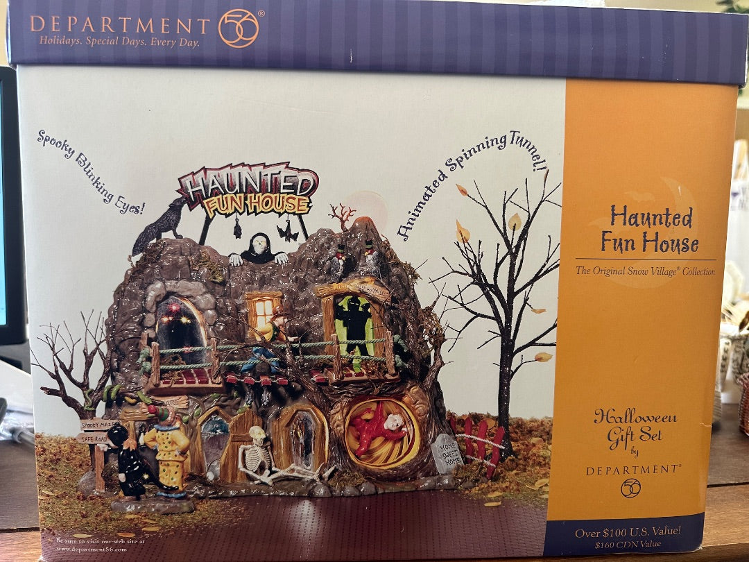Dept 56 Haunted Fun House