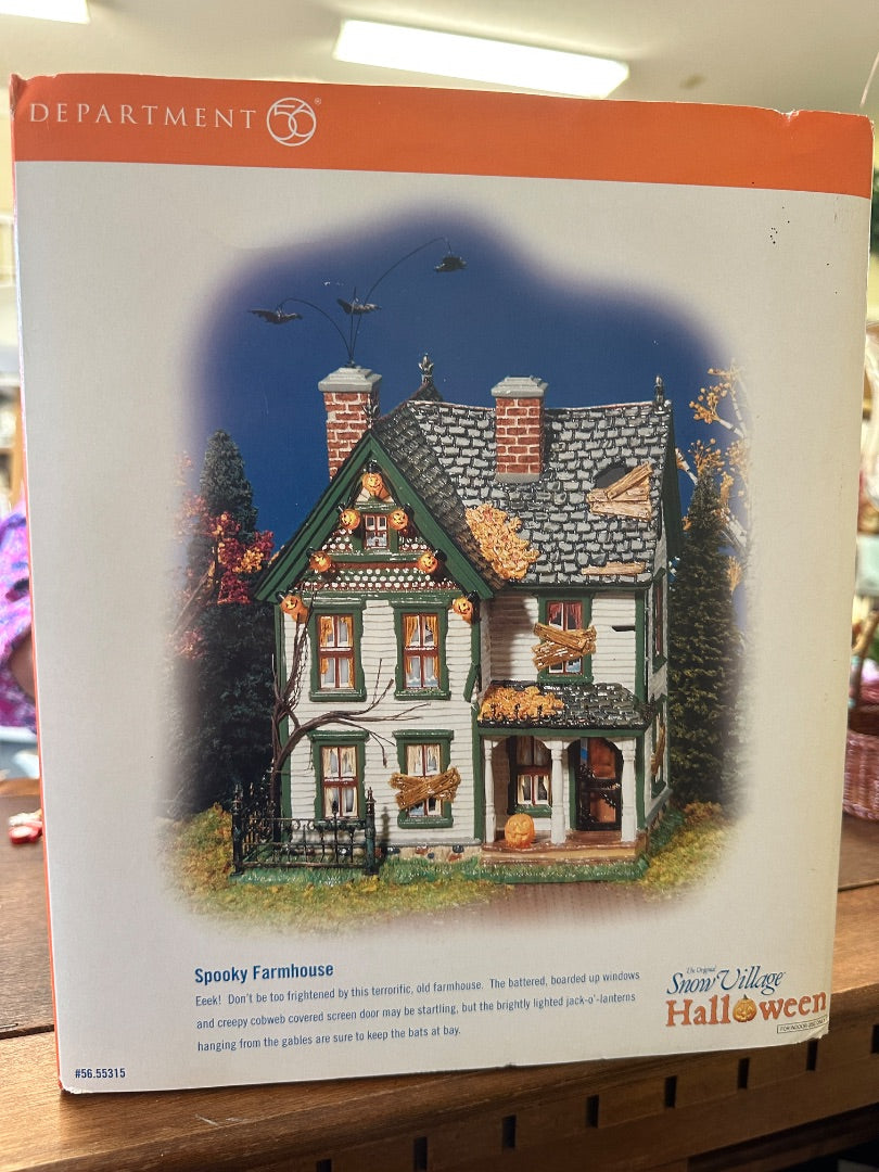 Dept 56 Spooky Farmhouse