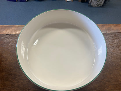 Red Green White Pfaltzgraff Christmas Heritage Bowl, 8 3/4"