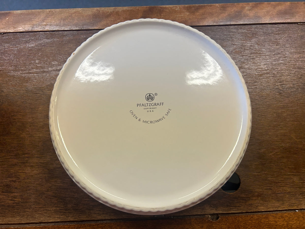 Red Green White Pfaltzgraff Christmas Heritage Bowl, 8 3/4"
