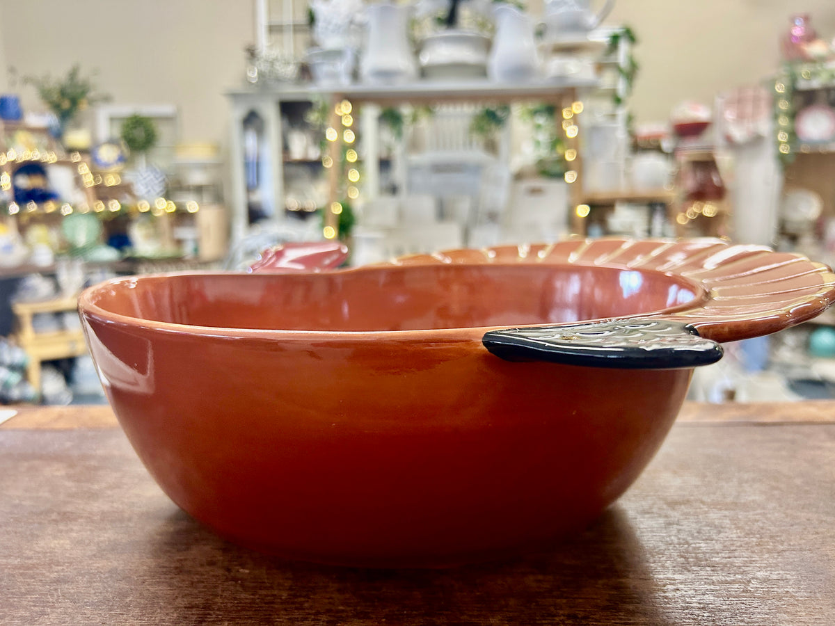 Orange Campbell Soup Turkey Casserole Baker, 12"