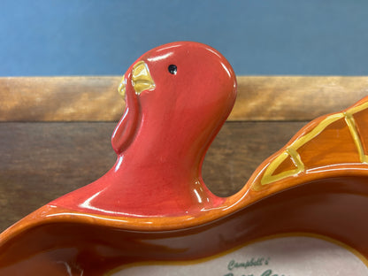 Orange Campbell Soup Turkey Casserole Baker, 12"