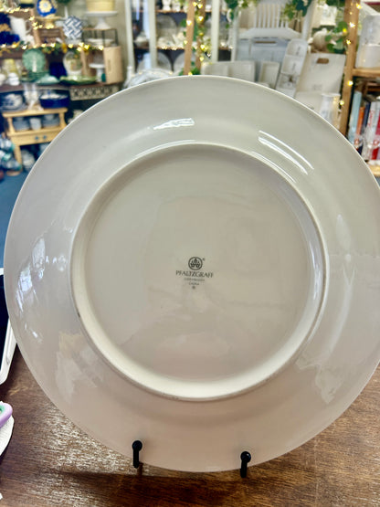 Multicolor Pfaltzgraff Snow Bear Round Platter, 13"