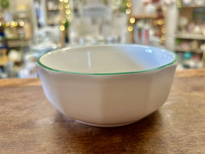Red Green White Pfaltzgraff Christmas Heritage Bowl, 5 1/4"