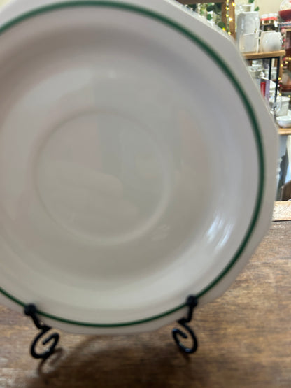 Red Green White Pfaltzgraff Christmas Heritage Plate, 6 1/4"