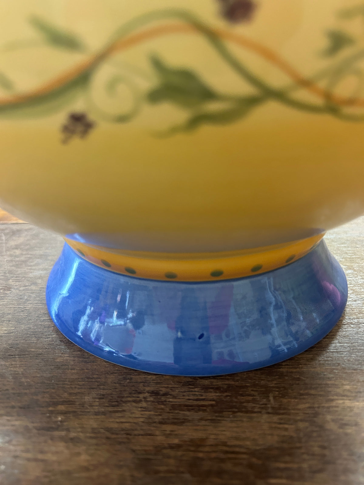 Multicolor Pfaltzgraff Pistoulet Tureen, Lid, Ladel, 11"