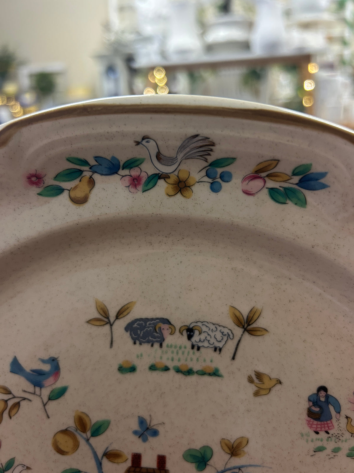 Multicolor International Tableworks Heartland Dinner Plate Japan, 10 1/2"