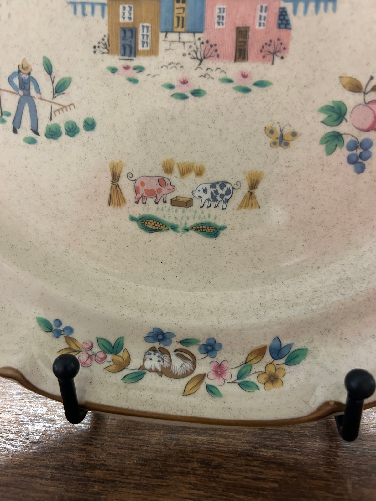 Multicolor International Tableworks Heartland Dinner Plate Japan, 10 1/2"