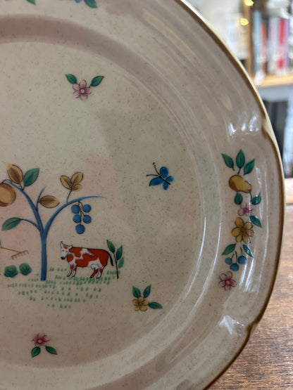 Multicolor International Tableworks Heartland Salad Plate Japan, 7 1/2"