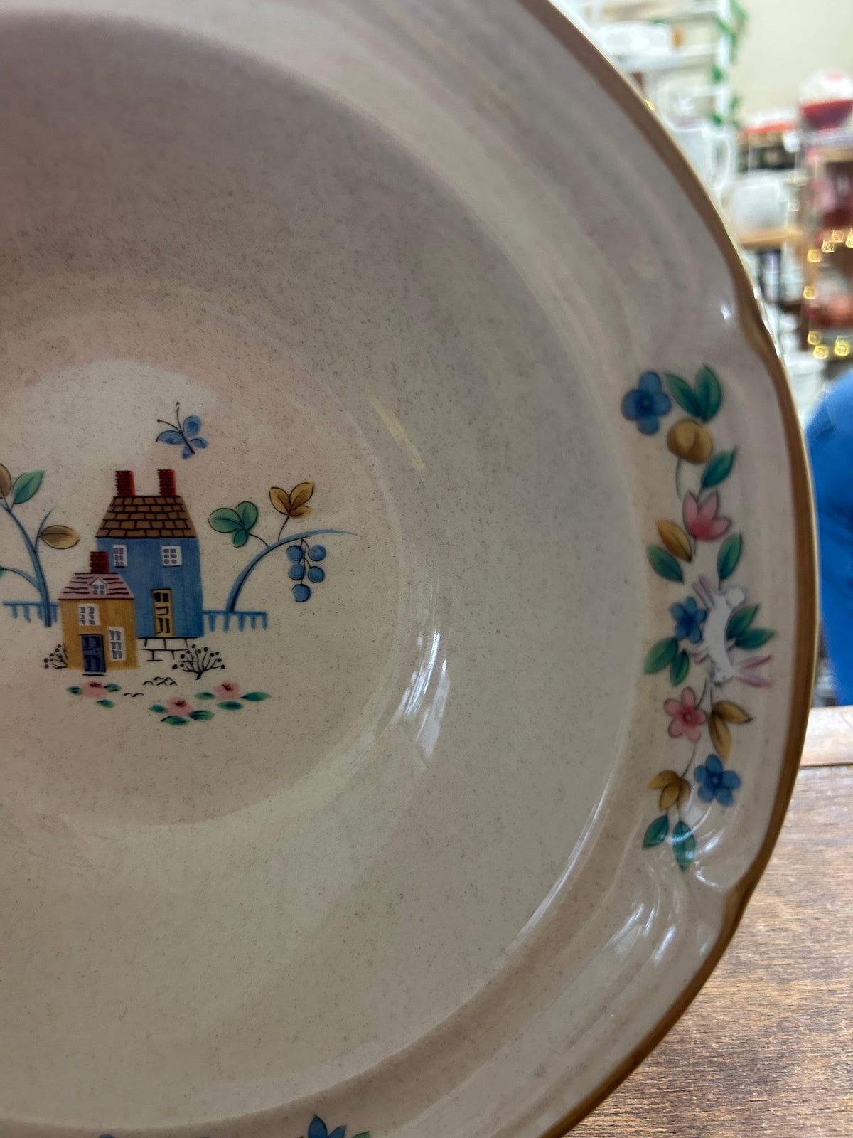 Multicolor International Tableworks Heartland Serving Bowl Japan, 9 1/2"