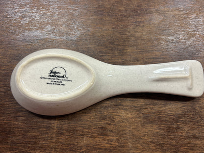 Multicolor International Tableworks Heartland Spoon Rest Japan, 9"