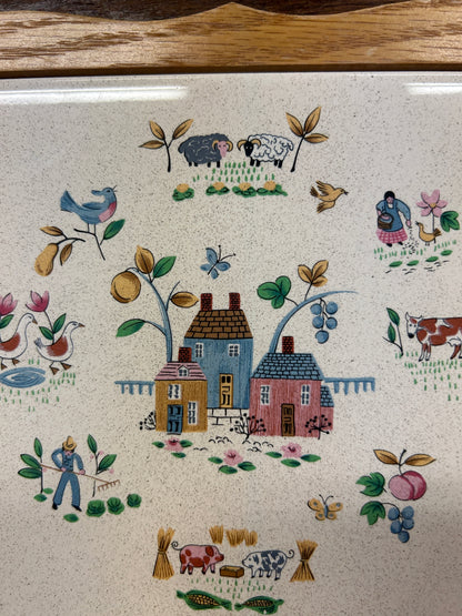 Multicolor International Tableworks Heartland Trivet, 7 1/2"