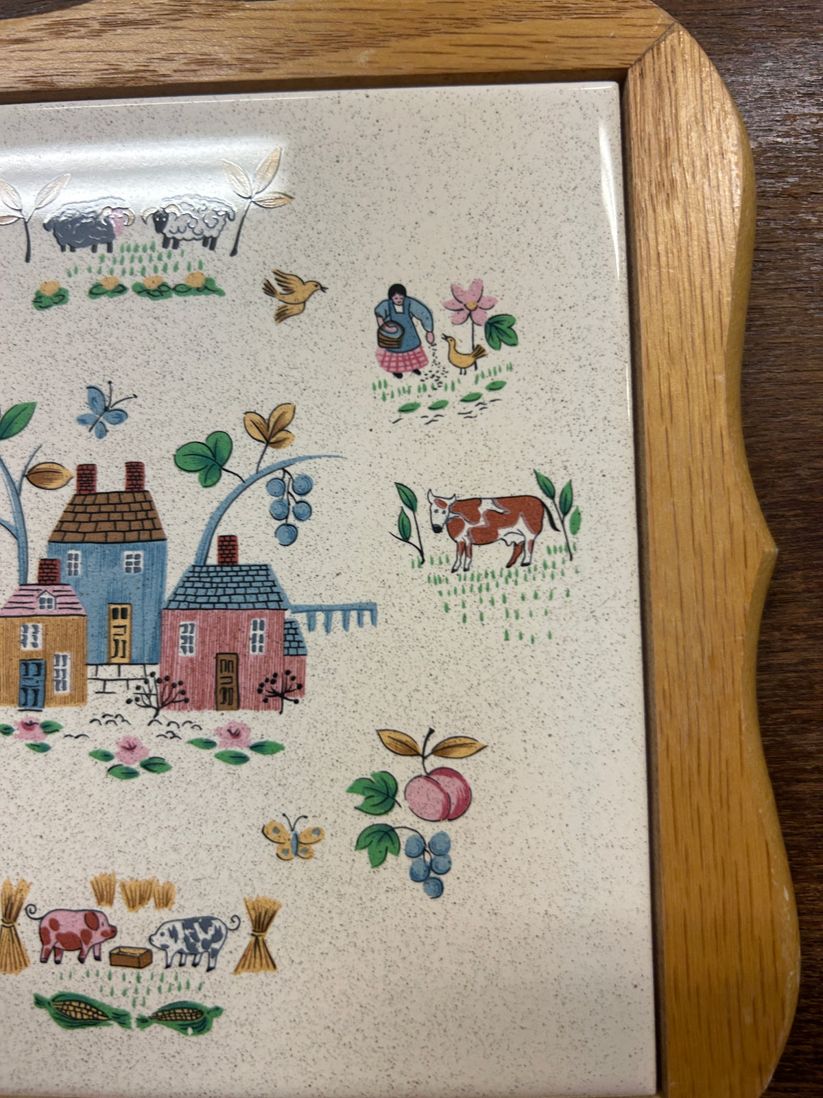 Multicolor International Tableworks Heartland Trivet, 7 1/2"