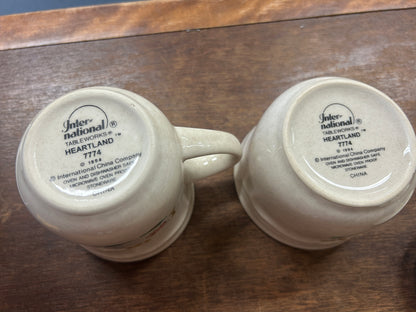 Multicolor International Tableworks Heartland Sugar & Creamer Japan, 4"