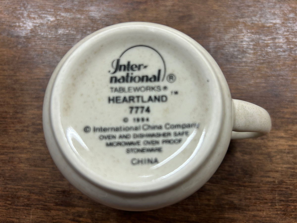 Multicolor International Tableworks Heartland Mug Japan, 3 1/4"