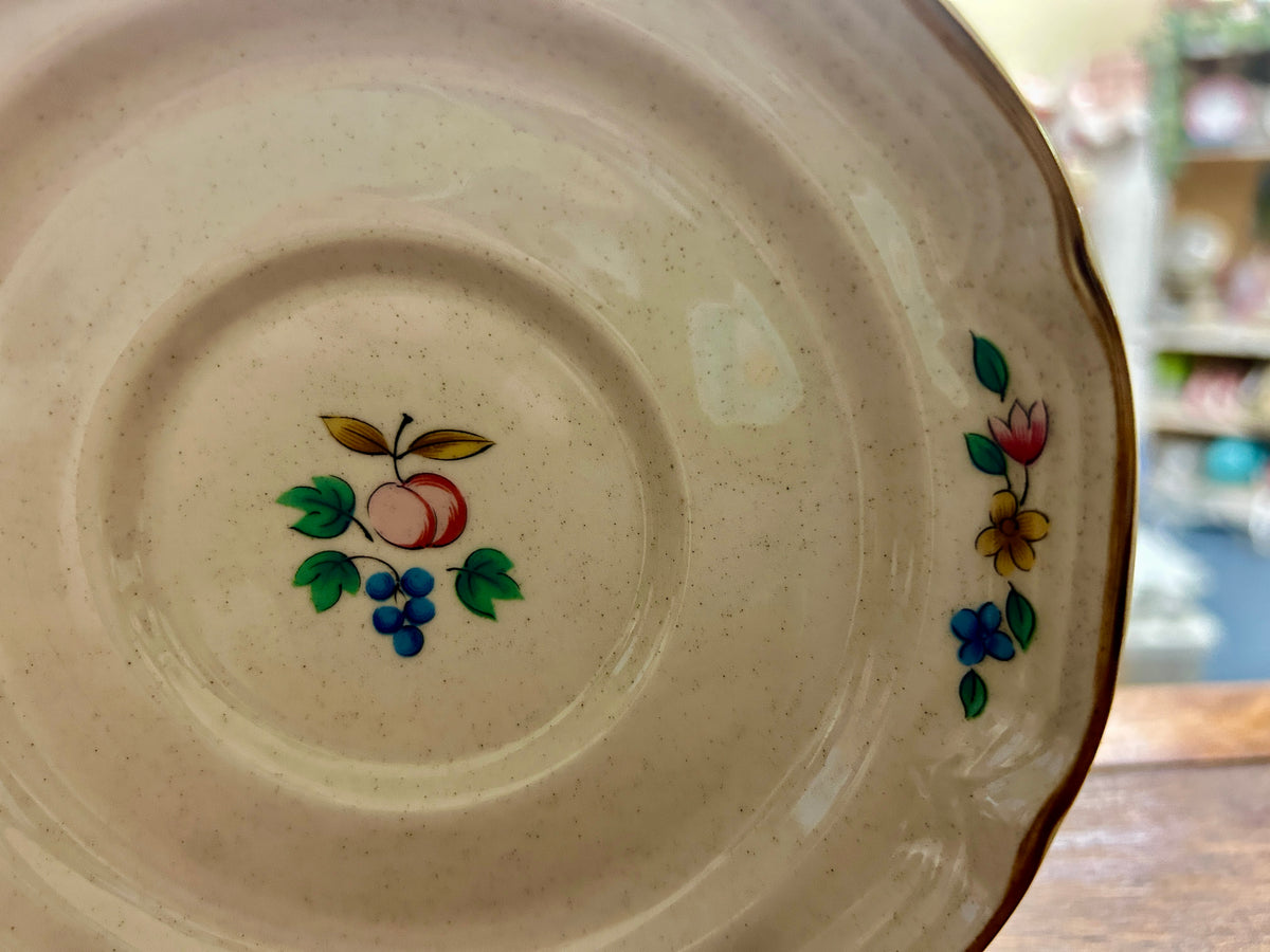 Multicolor International Tableworks Heartland Saucer Plate Japan, 6"