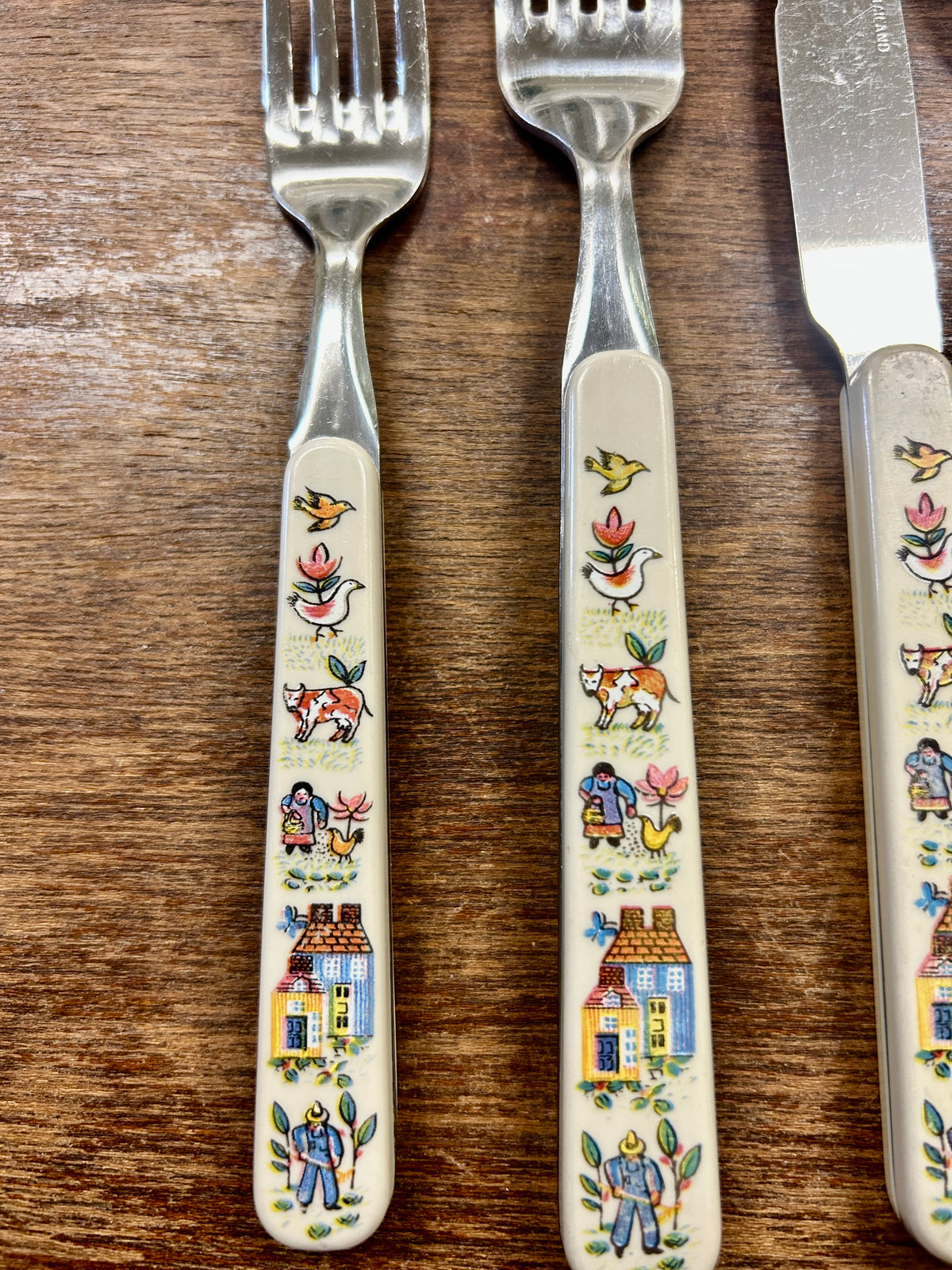 Multicolor International Tableworks Heartland 5 Pc Silverware