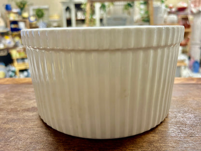 Crate & Barrel White Bowl, 7 1/2"