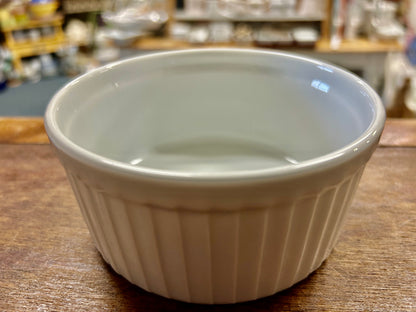Pillivuyt White Ramekin Bowl France, 5"