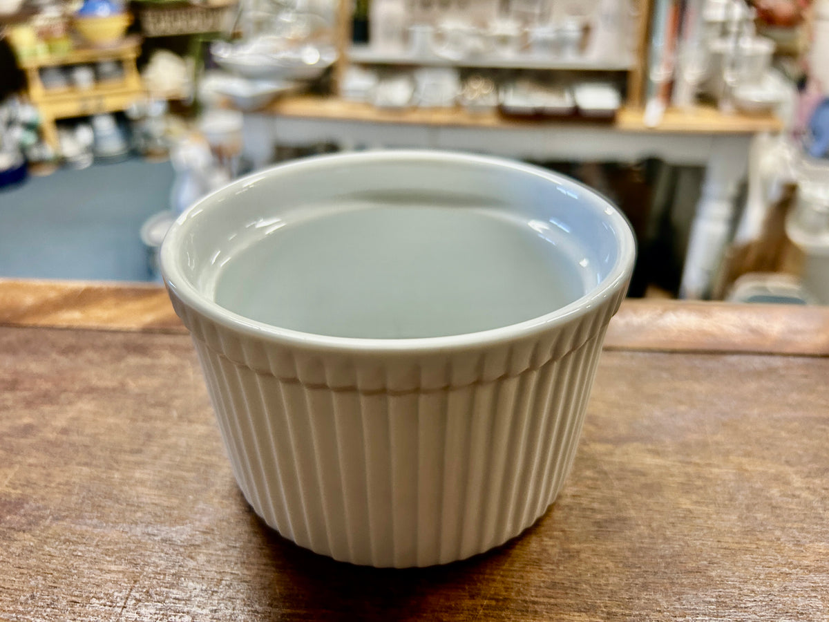 Sur la Table White Ramekin Bowl, 4 3/4"