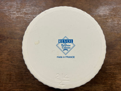 Revol White Ramekin Bowl France, 4 1/2"