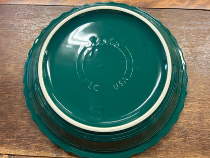Fiestaware Green Pie Plate, 9"