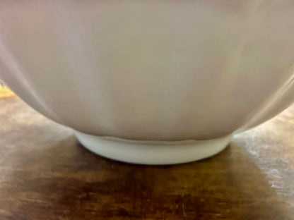 Fortunoff White Footed Bowl Italy, 12 1/2"