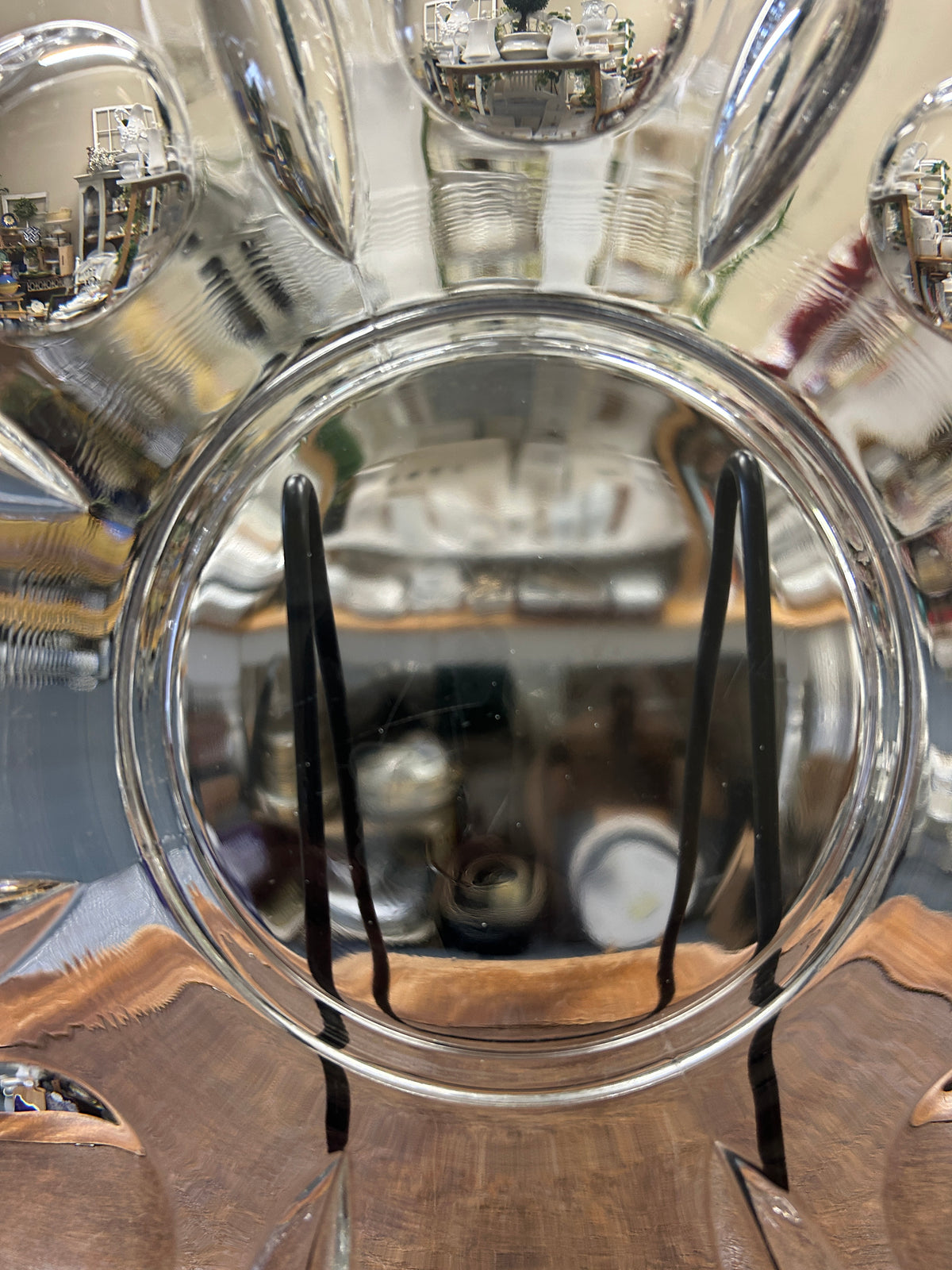 Clear Colony Glass Classique Round Platter, 14 1/4"