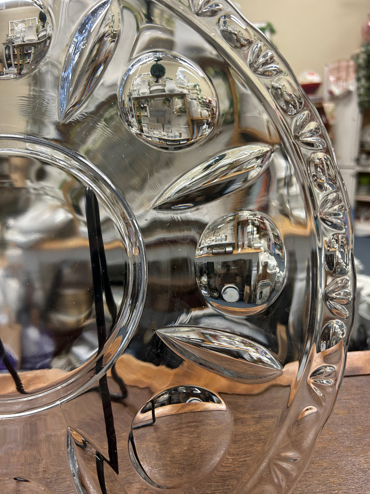 Clear Colony Glass Classique Round Platter, 14 1/4"