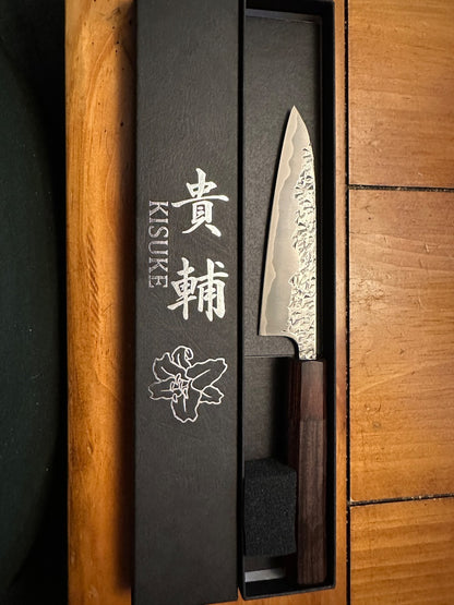 Kisuke Manaka Aogami #2 ATS-34 120mm Japanese Petty Knife