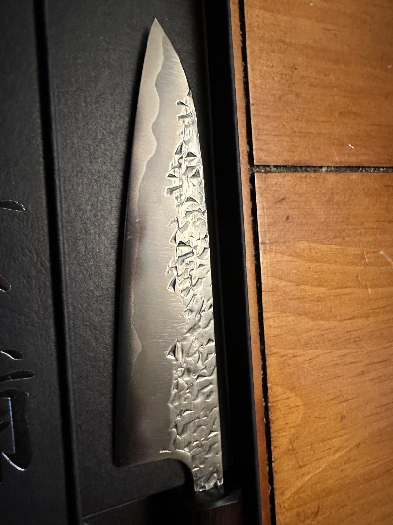 Kisuke Manaka Aogami #2 ATS-34 120mm Japanese Petty Knife
