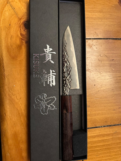 Kisuke Manaka Aogami #2 ATS-34 120mm Japanese Petty Knife