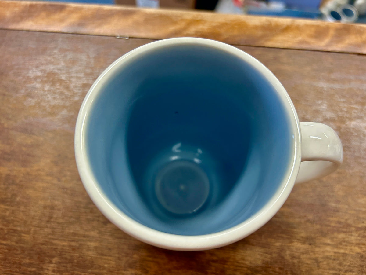 Blue & White Pfaltzgraff NEW Winter Frost Mug, 4 3/4"