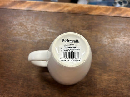 Blue & White Pfaltzgraff NEW Winter Frost Mug, 4 3/4"