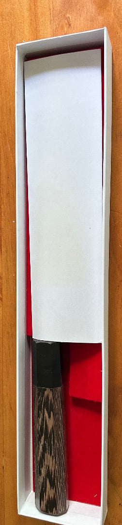 Hatsukokoro Shirasagi Blue #2 Kurouchi Tsuchime Kiritsuke Deba 150