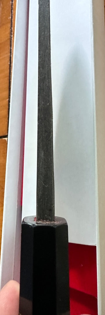 Hatsukokoro Shirasagi Blue #2 Kurouchi Tsuchime Kiritsuke Deba 150