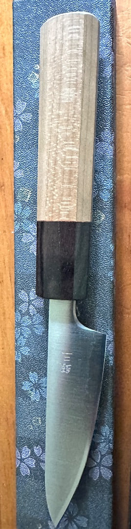 Hitohira Futana S3 Migaki Paring 80mm Cherry Wood Handle