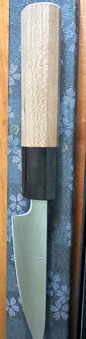 Hitohira Futana S3 Migaki Paring 80mm Cherry Wood Handle