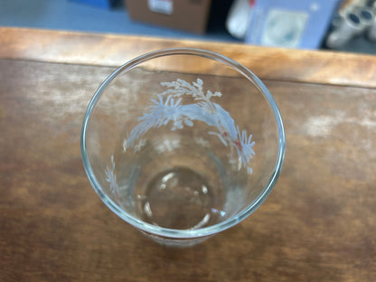 Blue & White Pfaltzgraff Winter Frost Glass, 5 3/4"