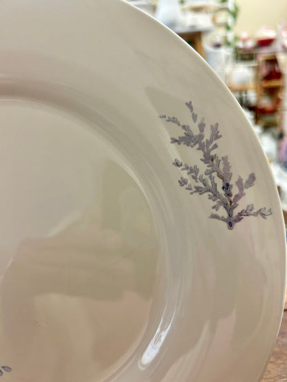 Blue & White Pfaltzgraff Winter Frost Dinner Plate, 11"