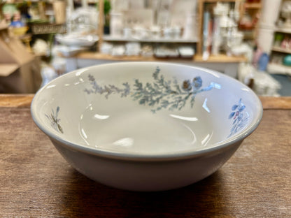 Blue & White Pfaltzgraff Winter Frost Bowl, 6 1/2"