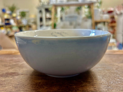 Blue & White Pfaltzgraff Winter Frost Bowl, 5 1/2"