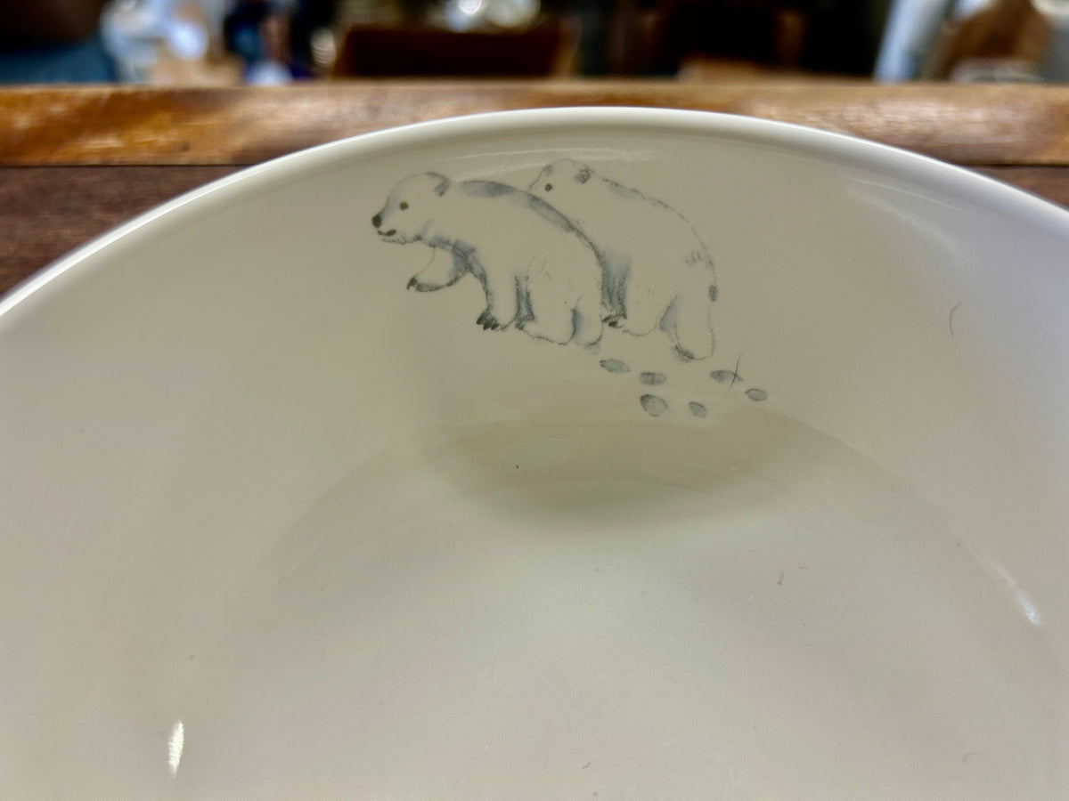 Blue & White Pfaltzgraff Winter Frost Bowl, 5 1/2"