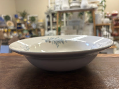 Blue & White Pfaltzgraff Winter Frost Bowl, 10"