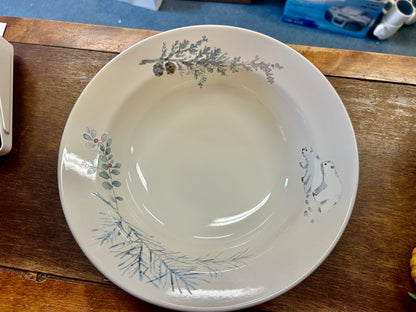 Blue & White Pfaltzgraff Winter Frost Bowl, 10"