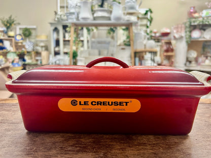 Le Creuset NEW 1.5 QT Terrine Red #28 France, 1.5 QT