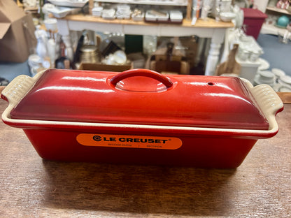 Le Creuset NEW 1.5 QT Terrine Red #28 France, 1.5 QT