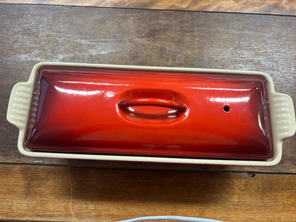 Le Creuset NEW 1.5 QT Terrine Red #28 France, 1.5 QT