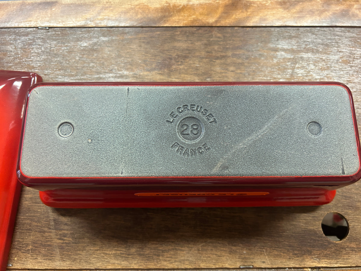 Le Creuset NEW 1.5 QT Terrine Red #28 France, 1.5 QT