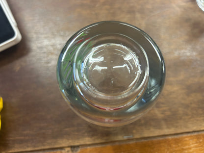 Clear  Christmas Tree Glass, 5 1/2"